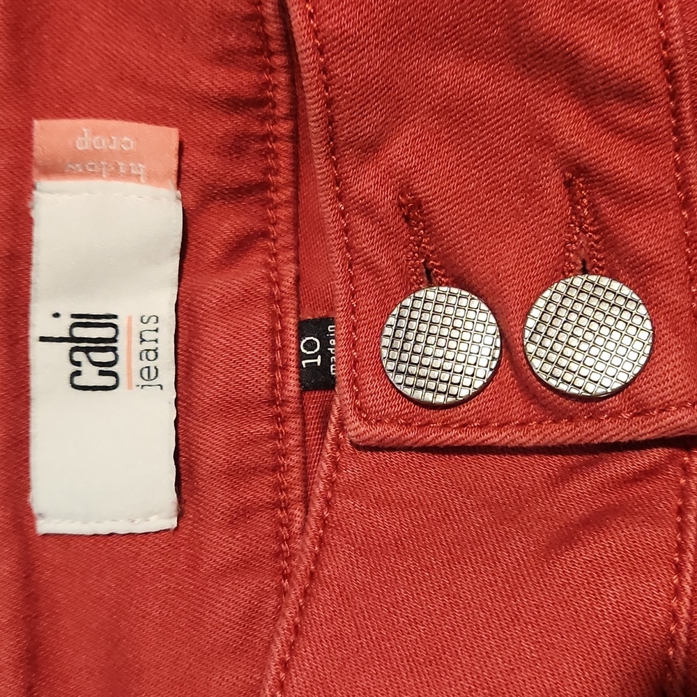 CAbi Red Ankle Jeans - Picture 3 of 6
